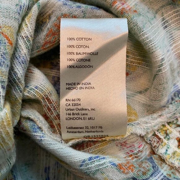 Anthropologie Twist Crop Top Long Sleeve - Picture 4 of 8